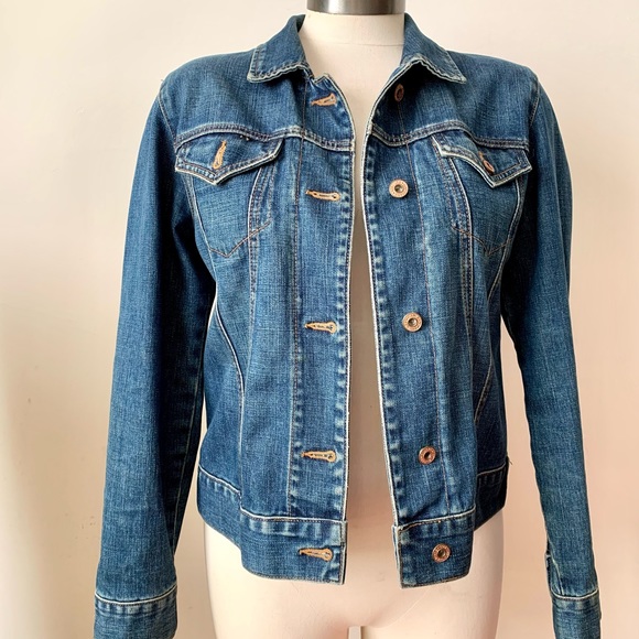Vintage Y2K 2002 Gap Denim Jacket size M - Picture 1 of 10